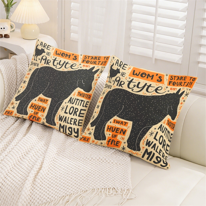 91家纺网 家纺一手货源 找家纺 合纵跨境工厂 2025新款一件定制跨境抱枕套代发shein亚马逊速卖通24小时内发货磨毛水晶绒材质-卡通主题抱枕套 1XM58261033