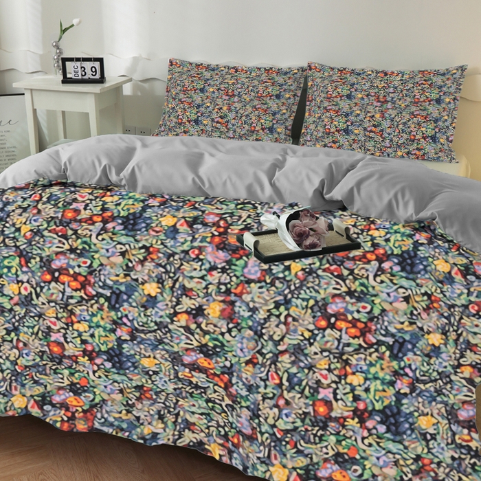 91家纺网 家纺一手货源 找家纺 合纵跨境工厂 2025新款一件定制跨境磨毛单被套被套三件套希音集采亚马逊速卖通24小时内发货-花卉主题一被套三件套 1XAH581910029