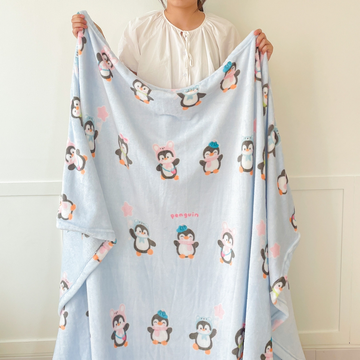 91家纺网 家纺一手货源 找家纺 Mata蔓塔家 2025新款四季款双面印花牛奶绒午休毯毛毯毯子空调毯 QQ企鹅