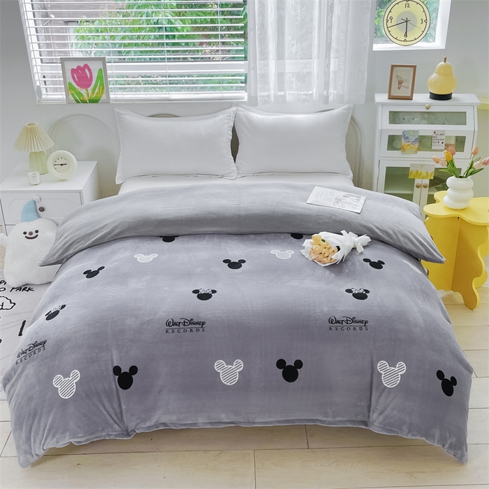 91家纺网 家纺一手货源 找家纺 （总）锦罗绣 2025新款230克牛奶绒印花单被套