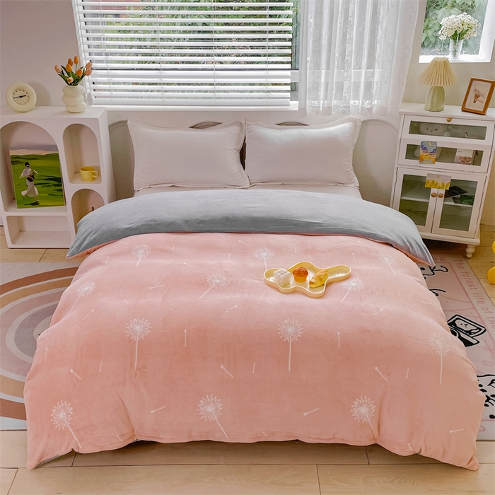 91家纺网 家纺一手货源 找家纺 （总）锦罗绣 2025新款230克牛奶绒印花单被套