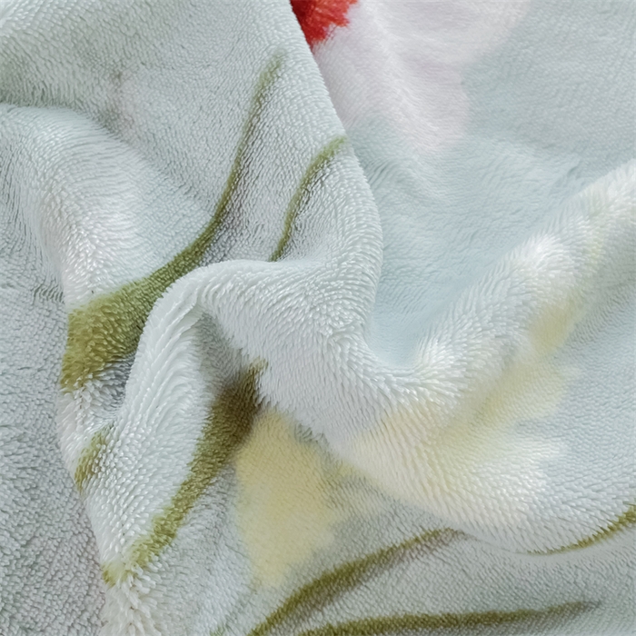 91家纺网 家纺一手货源 找家纺 锦罗绣 2025新款230克牛奶绒印花单被套秋意恋人