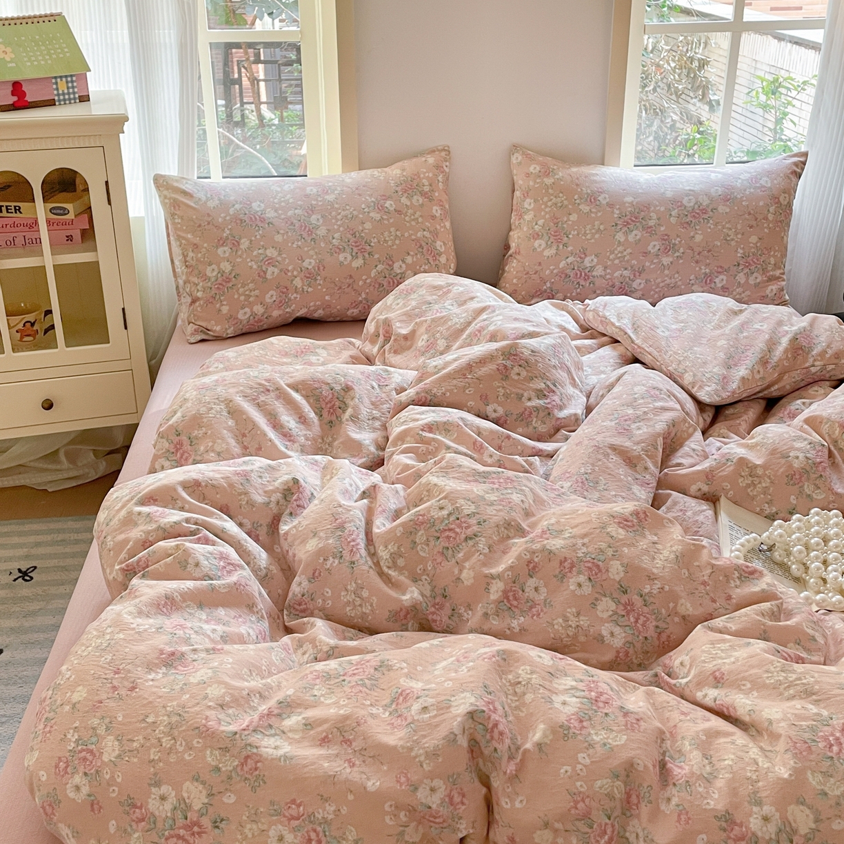 91家纺网 家纺一手货源 找家纺 （总）铺尚美家纺 2025新款云感提花双层纱系列