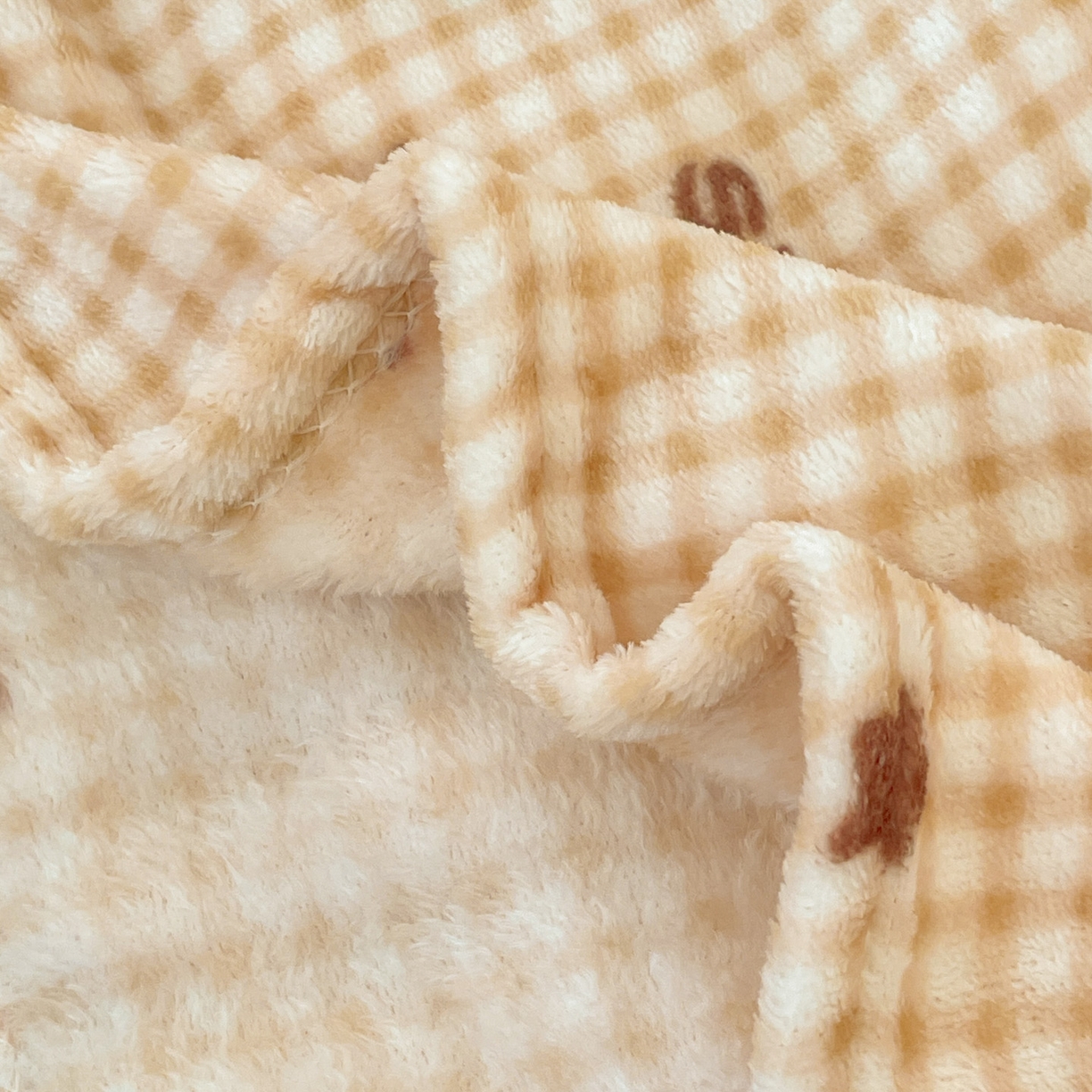 91家纺网 家纺一手货源 找家纺 Mata蔓塔家 2025新款四季款双面印花牛奶绒午休毯毛毯毯子空调毯 咖星小猫