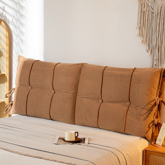 91家纺网 家纺一手货源 找家纺 沐沐家纺 2026新款德芙绒靠背咖色