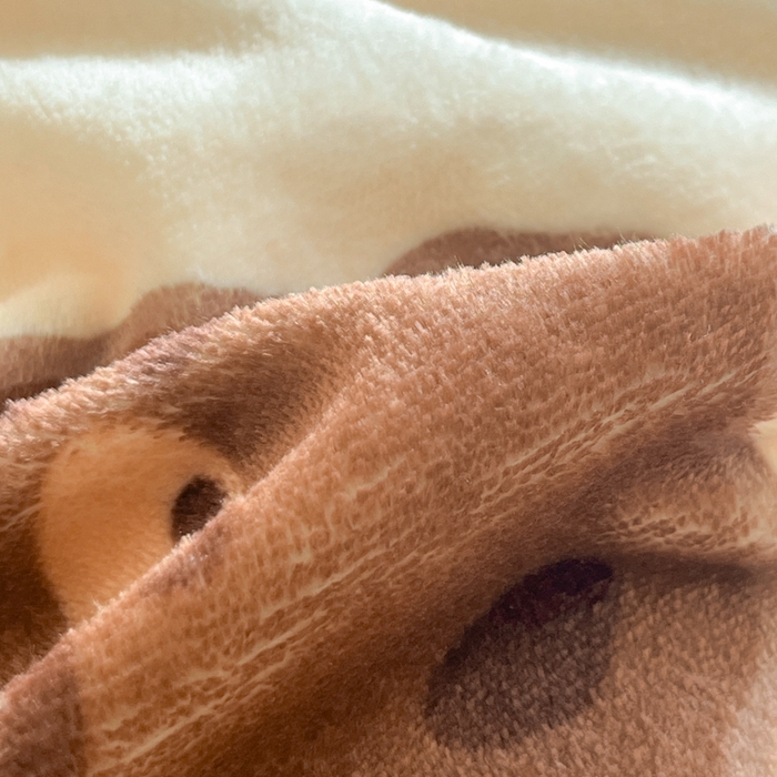 91家纺网 家纺一手货源 找家纺 贝扬思家纺 2025新款软fufu加厚保暖可爱系简约牛奶绒套件系列（小红书推荐）（提供买家秀） 巧克力熊