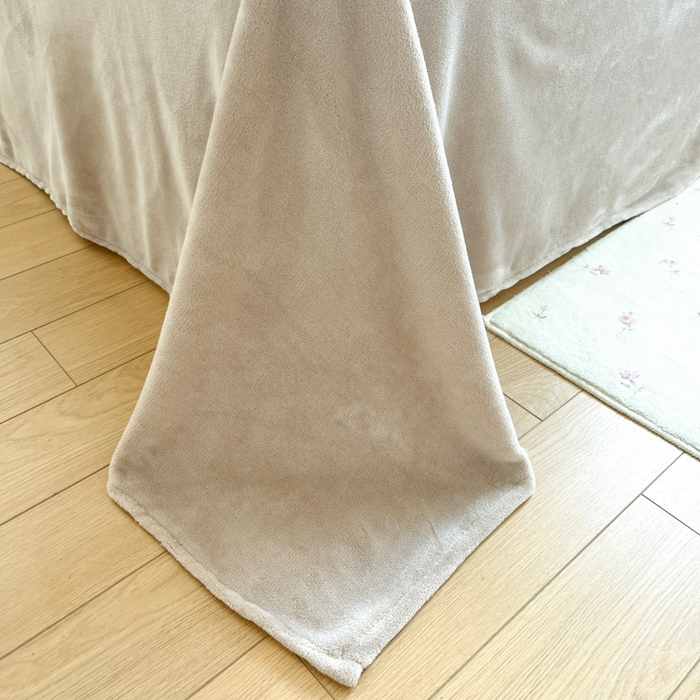 91家纺网 家纺一手货源 找家纺 贝扬思家纺 2025新款软fufu加厚保暖可爱系简约牛奶绒套件系列（小红书推荐）（提供买家秀） 巧克力熊