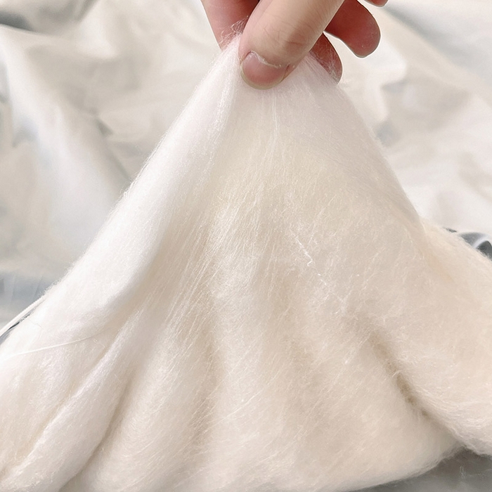 91家纺网 家纺一手货源 找家纺 （总）紫乐 2025新款A类全棉60支长绒棉绣花蚕丝被桑蚕丝柞蚕丝冬被春秋被被子被芯-包检测