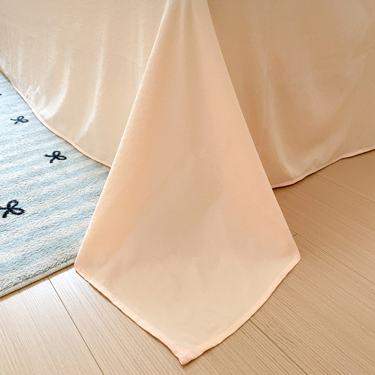 91家纺网 家纺一手货源 找家纺 铺尚美家纺 2025新款云感提花双层纱系列 蜜糖之恋