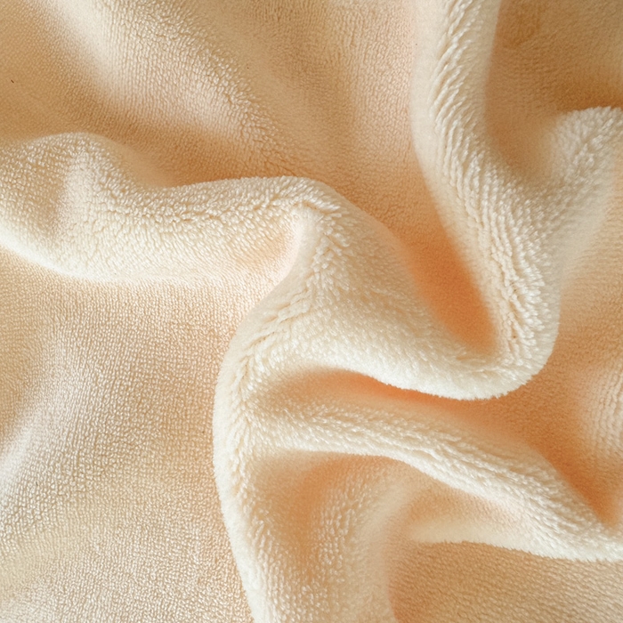 91家纺网 家纺一手货源 找家纺 美洲琳 2025新款高克重牛奶绒绣花四件套 手捧花-奶黄