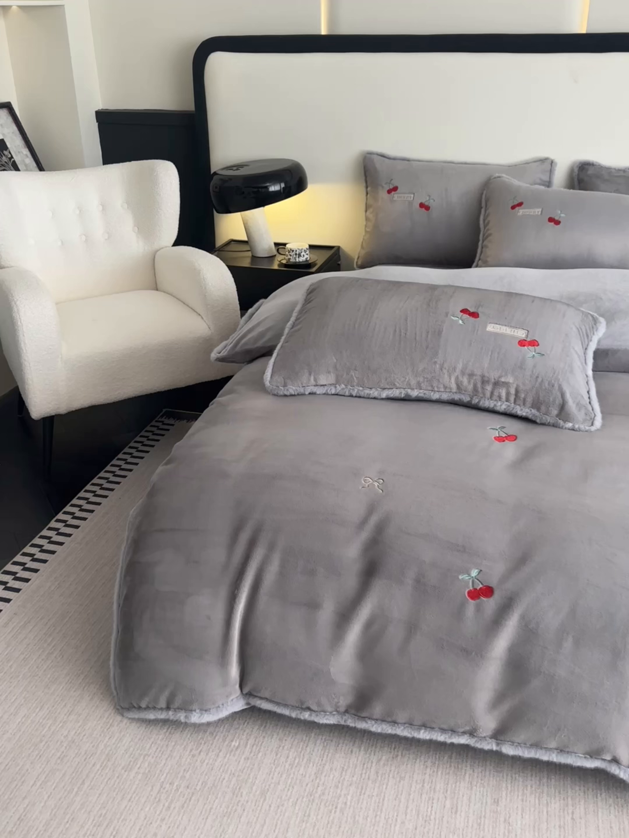 91家纺网 家纺一手货源 找家纺 （总）梓之赫 2025新款A类高密度雪貂绒四件套