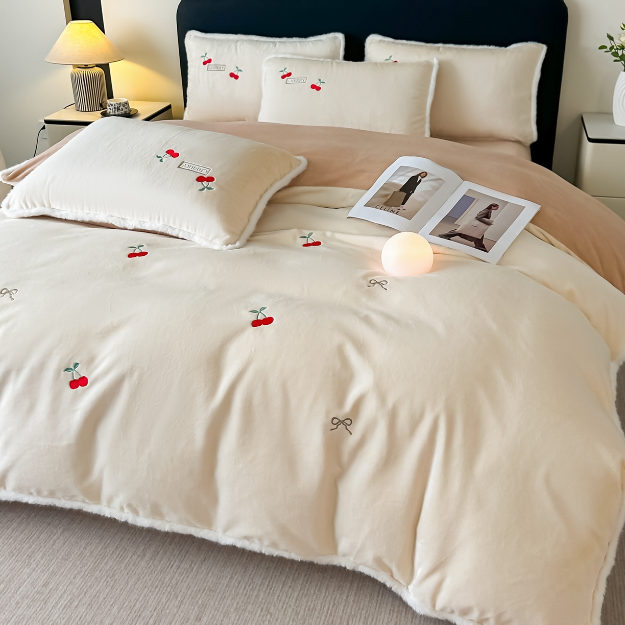 91家纺网 家纺一手货源 找家纺 （总）梓之赫 2025新款A类高密度雪貂绒四件套