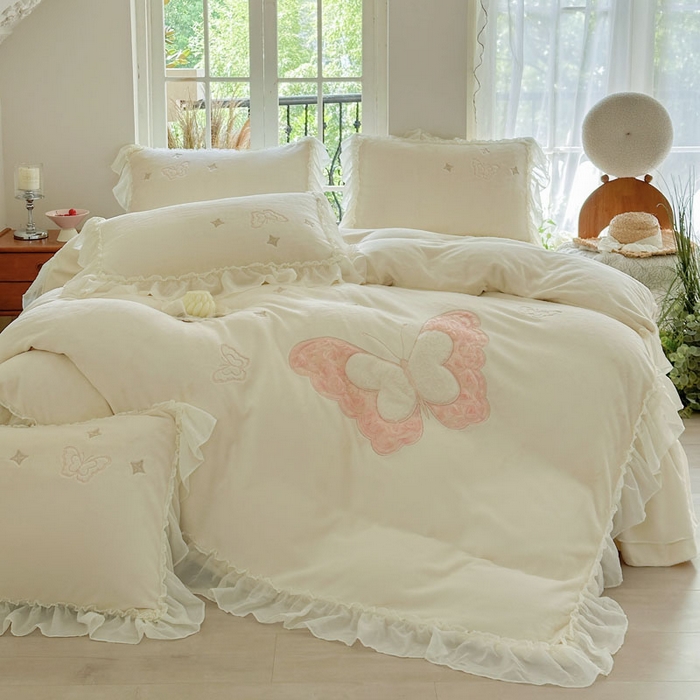 91家纺网 家纺一手货源 找家纺 （总）美洲琳 2025新款A类凉席三件套冰豆豆冰丝席床单床裙床盖款-幽梦