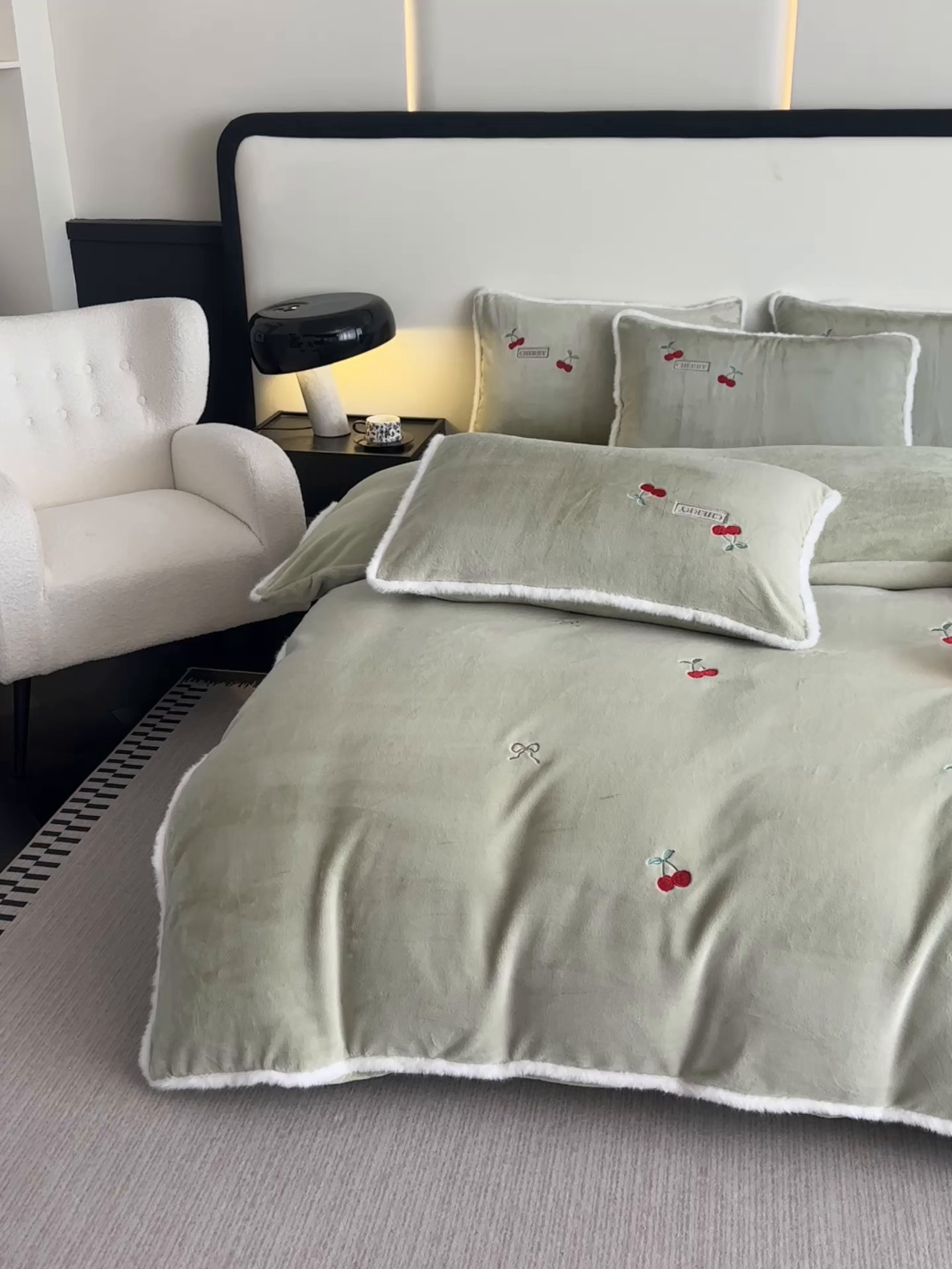 91家纺网 家纺一手货源 找家纺 （总）梓之赫 2025新款A类高密度雪貂绒四件套