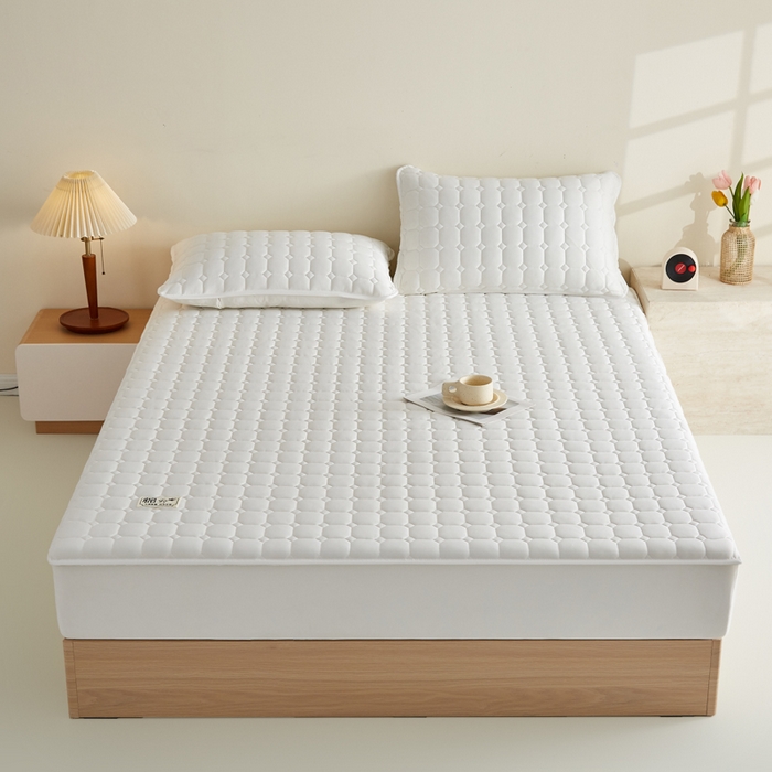 91家纺网 家纺一手货源 找家纺 （总）芊梵床垫 2025新款牛奶绒褥子系列-无烫画版