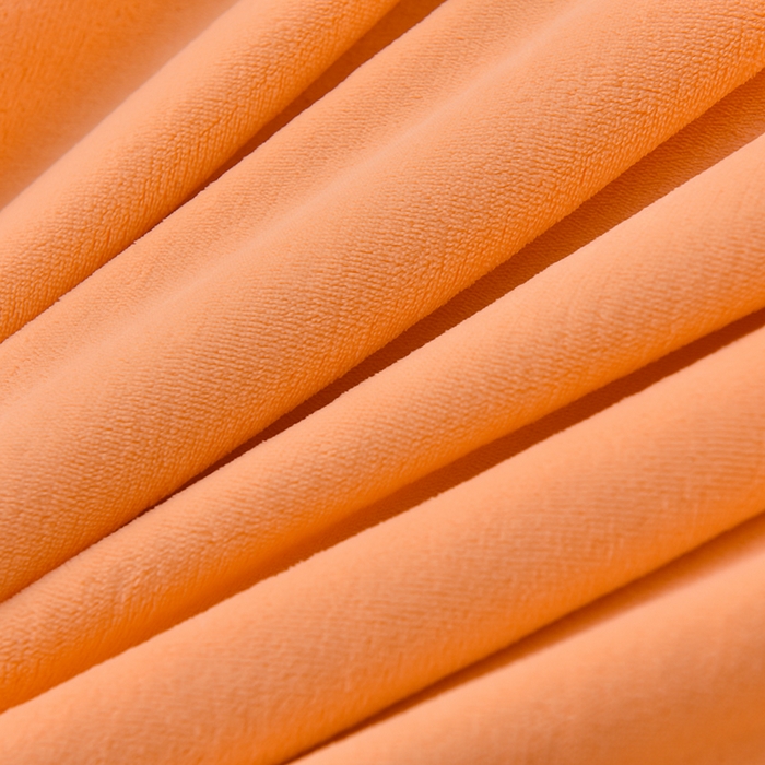 91家纺网 家纺一手货源 找家纺 炫拼家纺 2025新款小熊猫刺绣款高克重牛奶绒四件套 小熊猫-珊瑚橘