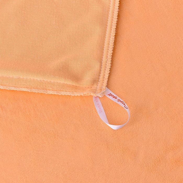 91家纺网 家纺一手货源 找家纺 炫拼家纺 2025新款小熊猫刺绣款高克重牛奶绒四件套 小熊猫-珊瑚橘