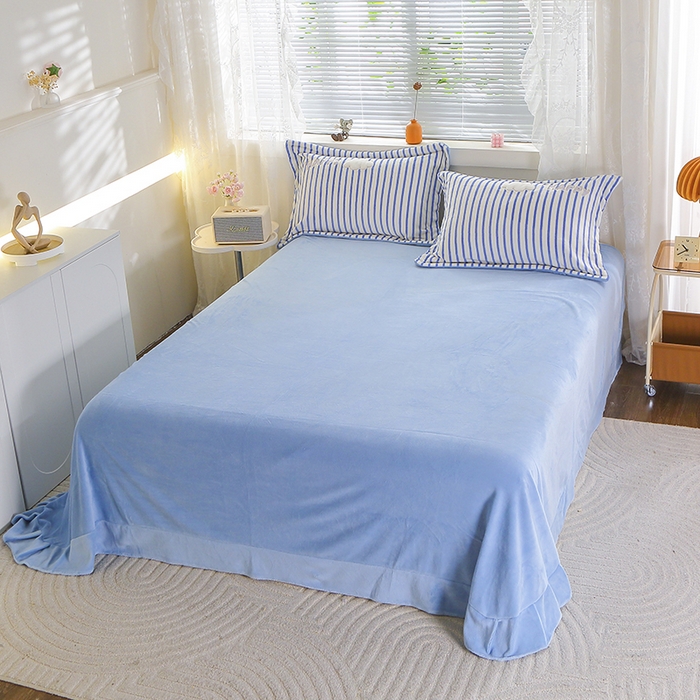 91家纺网 家纺一手货源 找家纺 （总）美洲琳 2025新款卡通牛奶绒高克重四件套