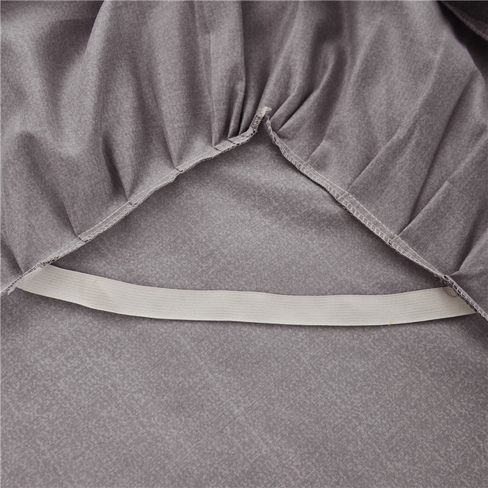 91家纺网 家纺一手货源 找家纺 （总）后庭寝室 2025新款纯色磨毛黑蕾丝四件套-秘密花园