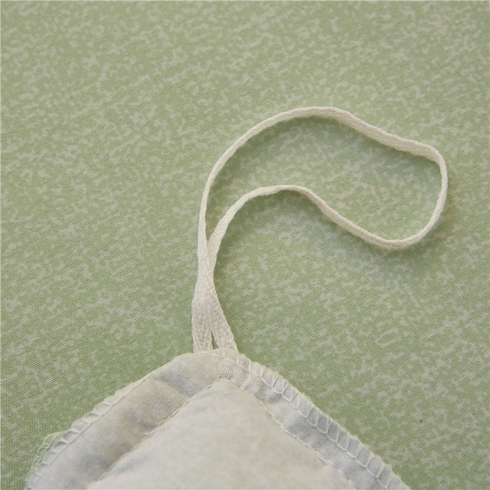 91家纺网 家纺一手货源 找家纺 后庭寝室 2025新款纯色磨毛黑蕾丝四件套-秘密花园 秘密花园-橄榄绿