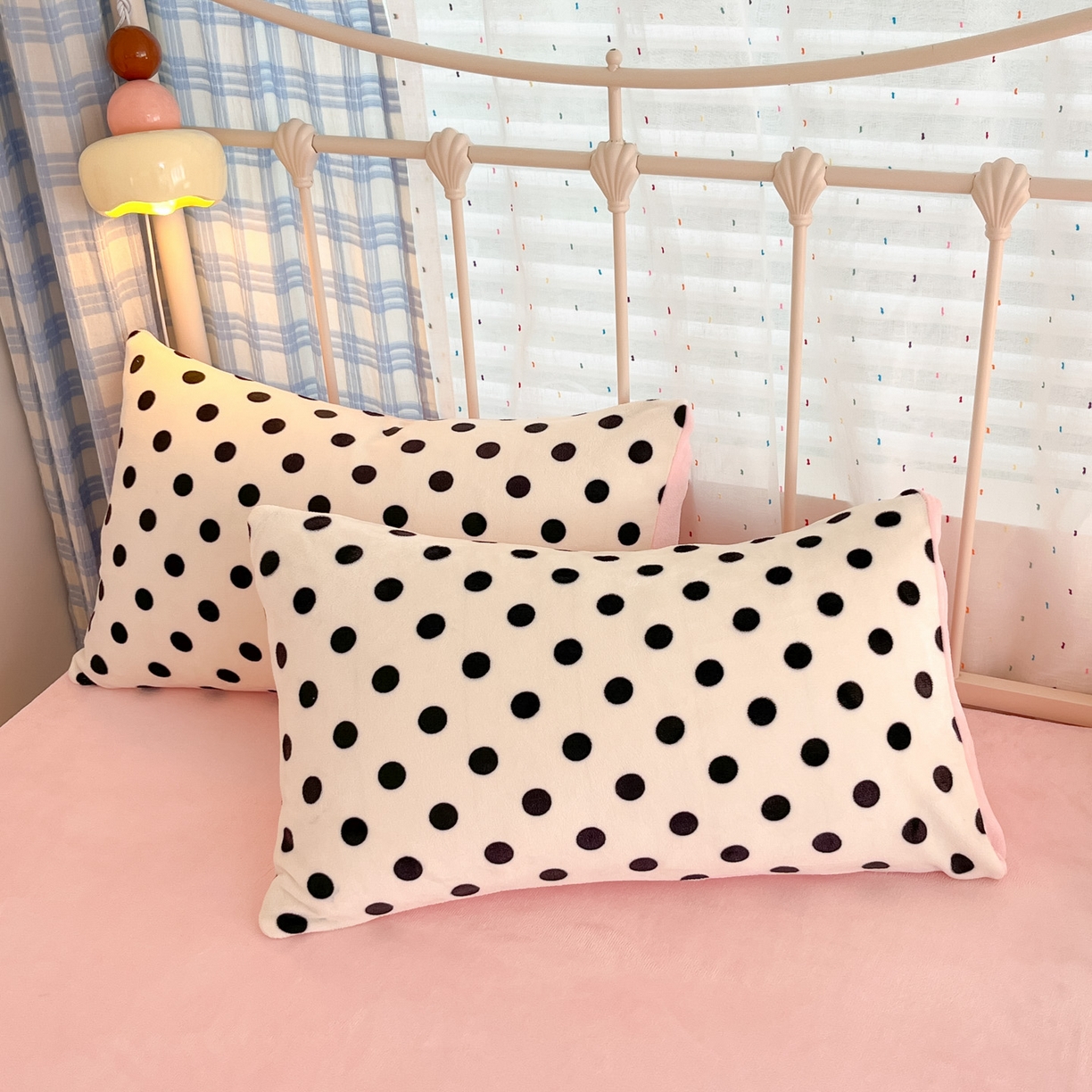 91家纺网 家纺一手货源 找家纺 贝扬思家纺 2025新款软fufu加厚保暖可爱系牛奶绒宿舍床套件系列（小红书推荐）（提供买家秀） 米珍珠