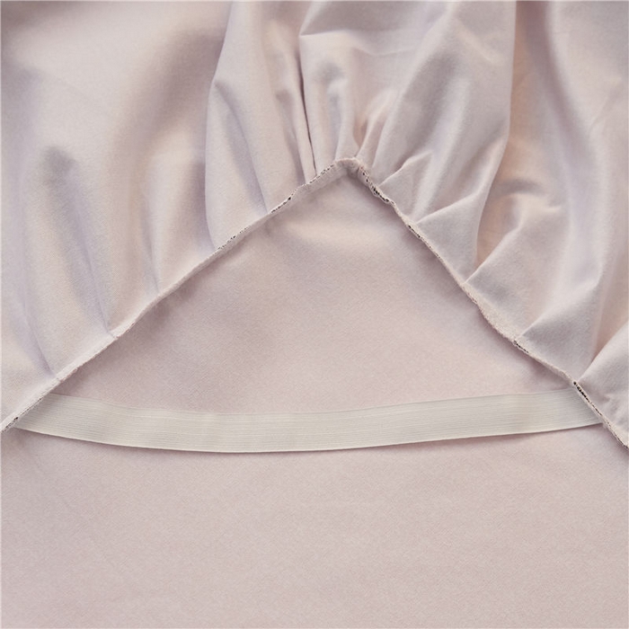 91家纺网 家纺一手货源 找家纺 后庭寝室 2025新款纯色磨毛黑蕾丝四件套-秘密花园 秘密花园-藕荷玉