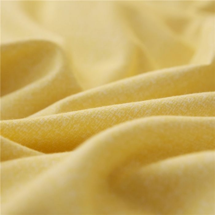 91家纺网 家纺一手货源 找家纺 后庭寝室 2025新款纯色磨毛黑蕾丝四件套-秘密花园 秘密花园-闪耀黄