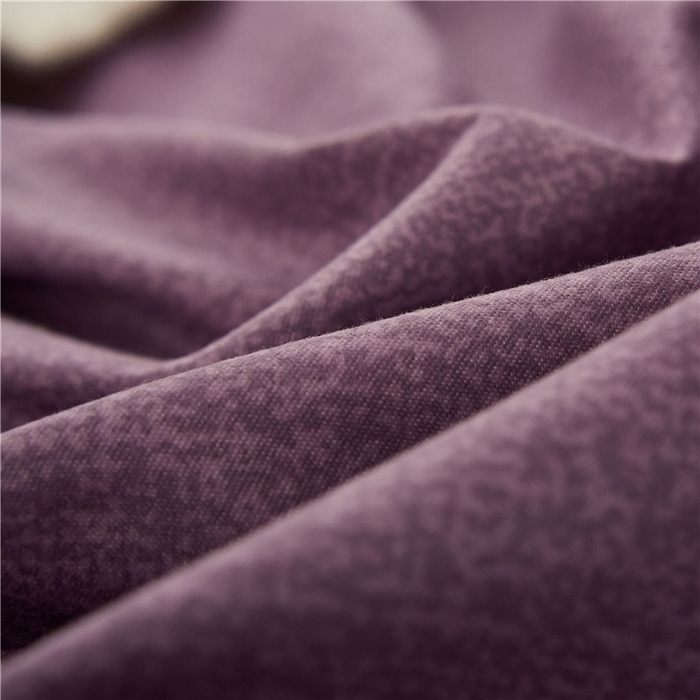 91家纺网 家纺一手货源 找家纺 后庭寝室 2025新款纯色磨毛黑蕾丝四件套-秘密花园 秘密花园-温莎紫