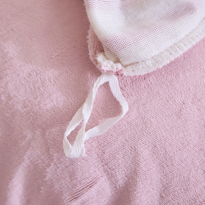 91家纺网 家纺一手货源 找家纺 美洲琳 2025新款卡通牛奶绒高克重四件套 星月小兔-浅粉