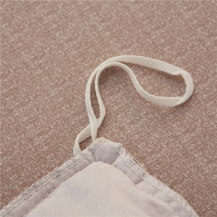 91家纺网 家纺一手货源 找家纺 后庭寝室 2025新款纯色磨毛黑蕾丝四件套-秘密花园 秘密花园-耀沙卡其