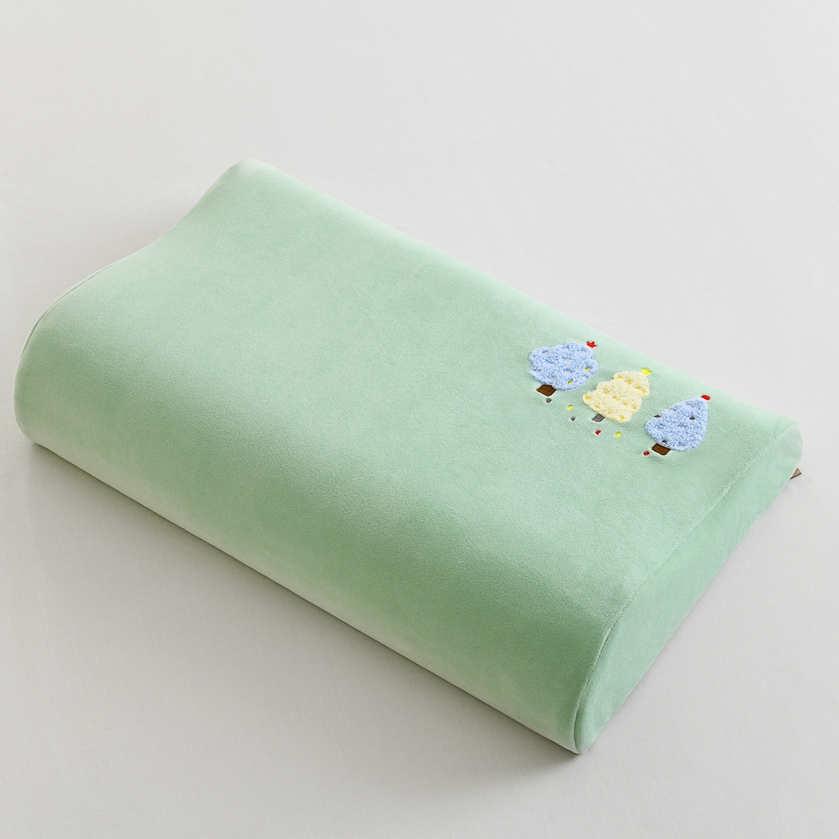 91家纺网 家纺一手货源 找家纺 小猫派 2025新款宝宝绒乳胶枕套单品枕套单件枕套 圣诞森