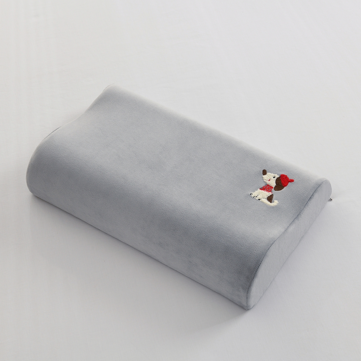 91家纺网 家纺一手货源 找家纺 小猫派 2025新款宝宝绒乳胶枕套单品枕套单件枕套 暖冬小狗