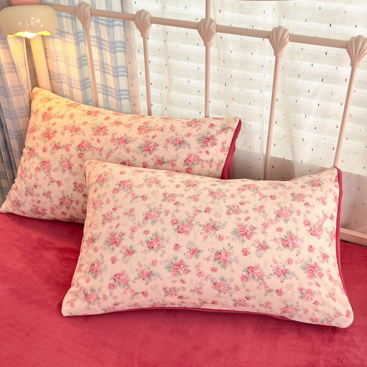 91家纺网 家纺一手货源 找家纺 贝扬思家纺 2025新款软fufu加厚保暖可爱系牛奶绒宿舍床套件系列（小红书推荐）（提供买家秀） 疏影