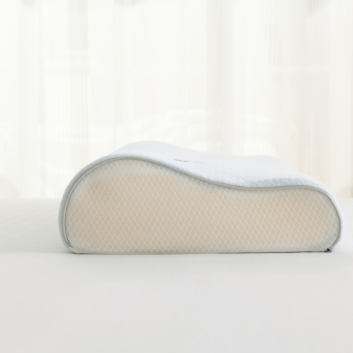 91家纺网 家纺一手货源 找家纺 （总）小猫派 2025新款贴布绣棉布乳胶枕套单品枕套单件枕套