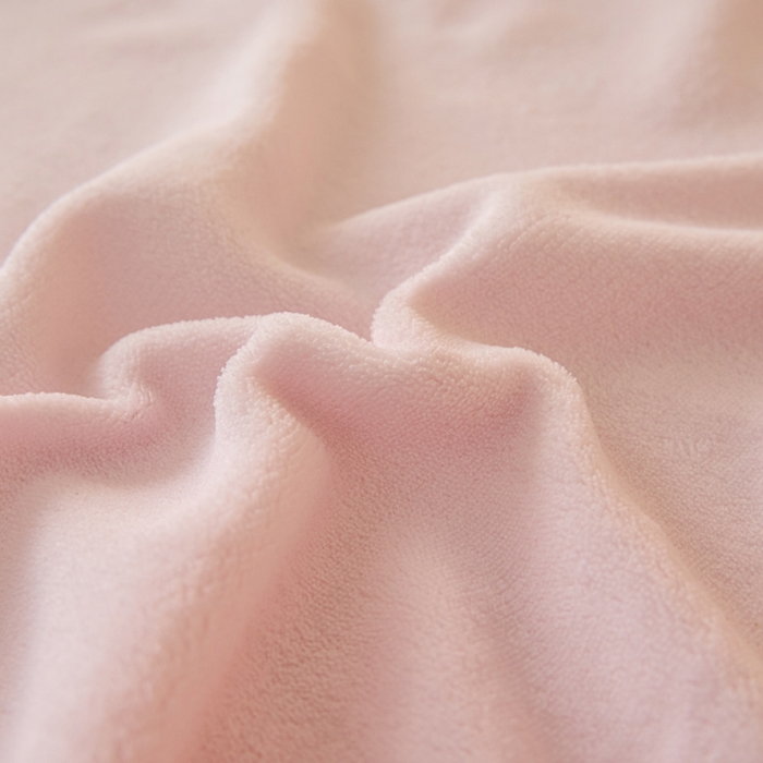 91家纺网 家纺一手货源 找家纺 世爵 2025新款简约纯色牛奶绒床笠单床笠床笠单件床垫保护套 浅粉