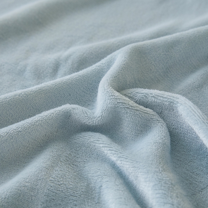 91家纺网 家纺一手货源 找家纺 世爵 2025新款简约纯色牛奶绒床笠单床笠床笠单件床垫保护套 天蓝