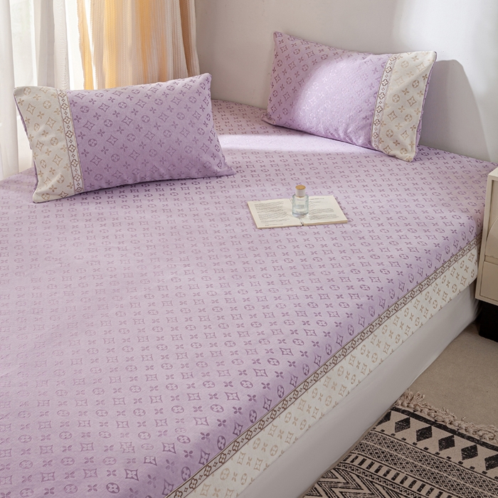 91家纺网 家纺一手货源 找家纺 （总）峻杨 2025新款高支雪尼尔简约高档榻榻米床盖炕盖轻奢加厚防滑大尺寸定制-香氛世家