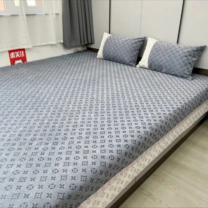 91家纺网 家纺一手货源 找家纺 （总）峻杨 2025新款高支雪尼尔简约高档榻榻米床盖炕盖轻奢加厚防滑大尺寸定制-香氛世家
