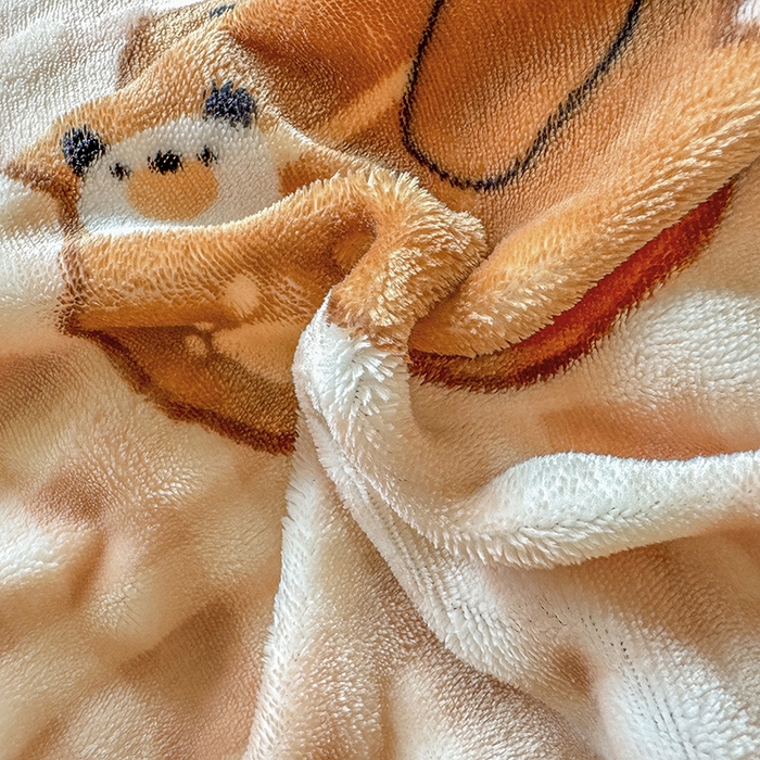 91家纺网 家纺一手货源 找家纺 家贝爱 2025新款加厚牛奶绒泡泡兔毛绒四件套 泡泡绒-萌宠