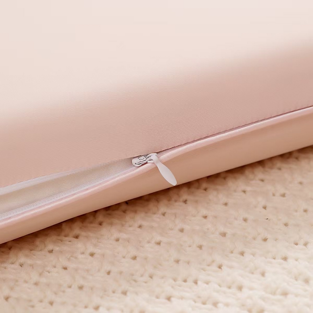 91家纺网 家纺一手货源 找家纺 雅诗帛 2025新款生物基软呼呼系列面包款枕头枕芯 粉色/只