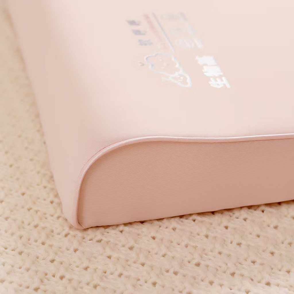 91家纺网 家纺一手货源 找家纺 雅诗帛 2025新款生物基软呼呼系列高低款枕头枕芯 粉色27*44/6cm小号/只