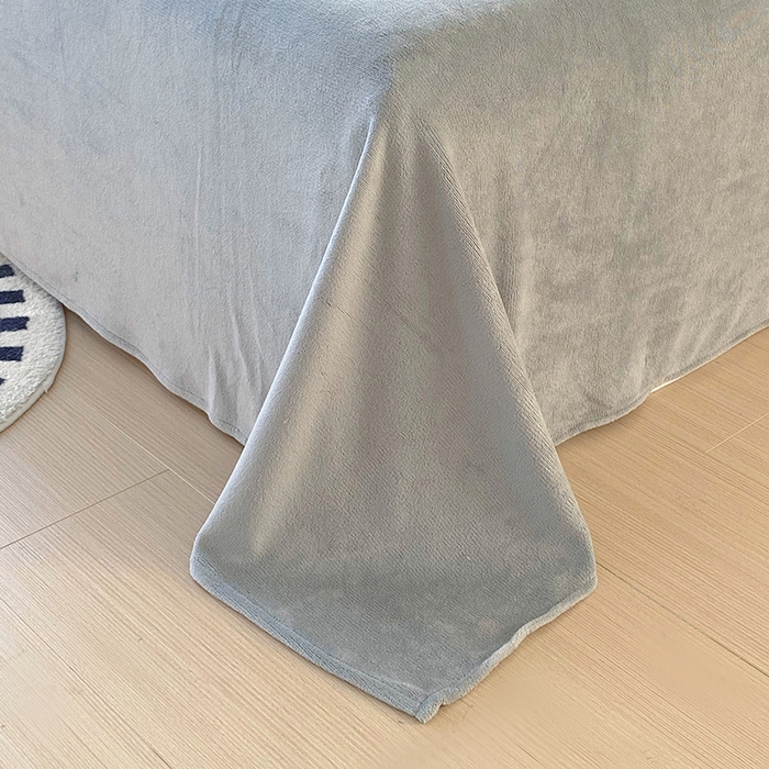 91家纺网 家纺一手货源 找家纺 艾橙 2025新款泡泡牛奶绒加厚保暖印花四件套 简影蝴蝶