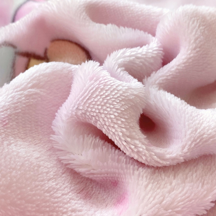 91家纺网 家纺一手货源 找家纺 艾橙 2025新款泡泡牛奶绒加厚保暖印花四件套 美乐迪