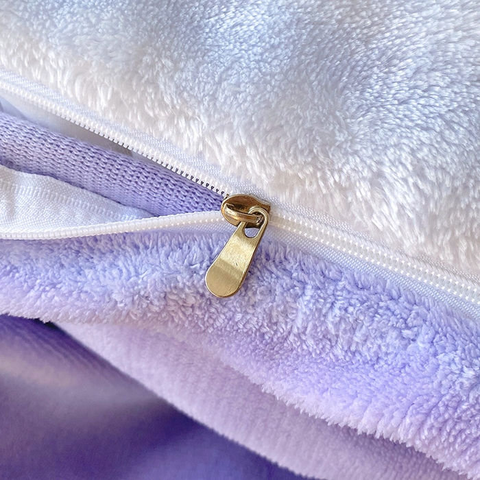 91家纺网 家纺一手货源 找家纺 艾橙 2025新款泡泡牛奶绒加厚保暖印花四件套 五星兔兔