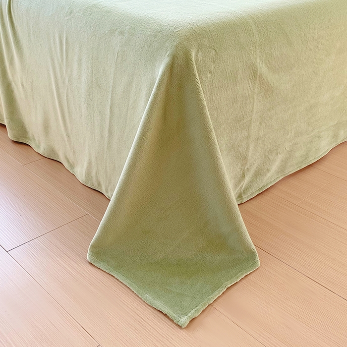 91家纺网 家纺一手货源 找家纺 艾橙 2025新款泡泡牛奶绒加厚保暖印花四件套 竹叶蝴蝶