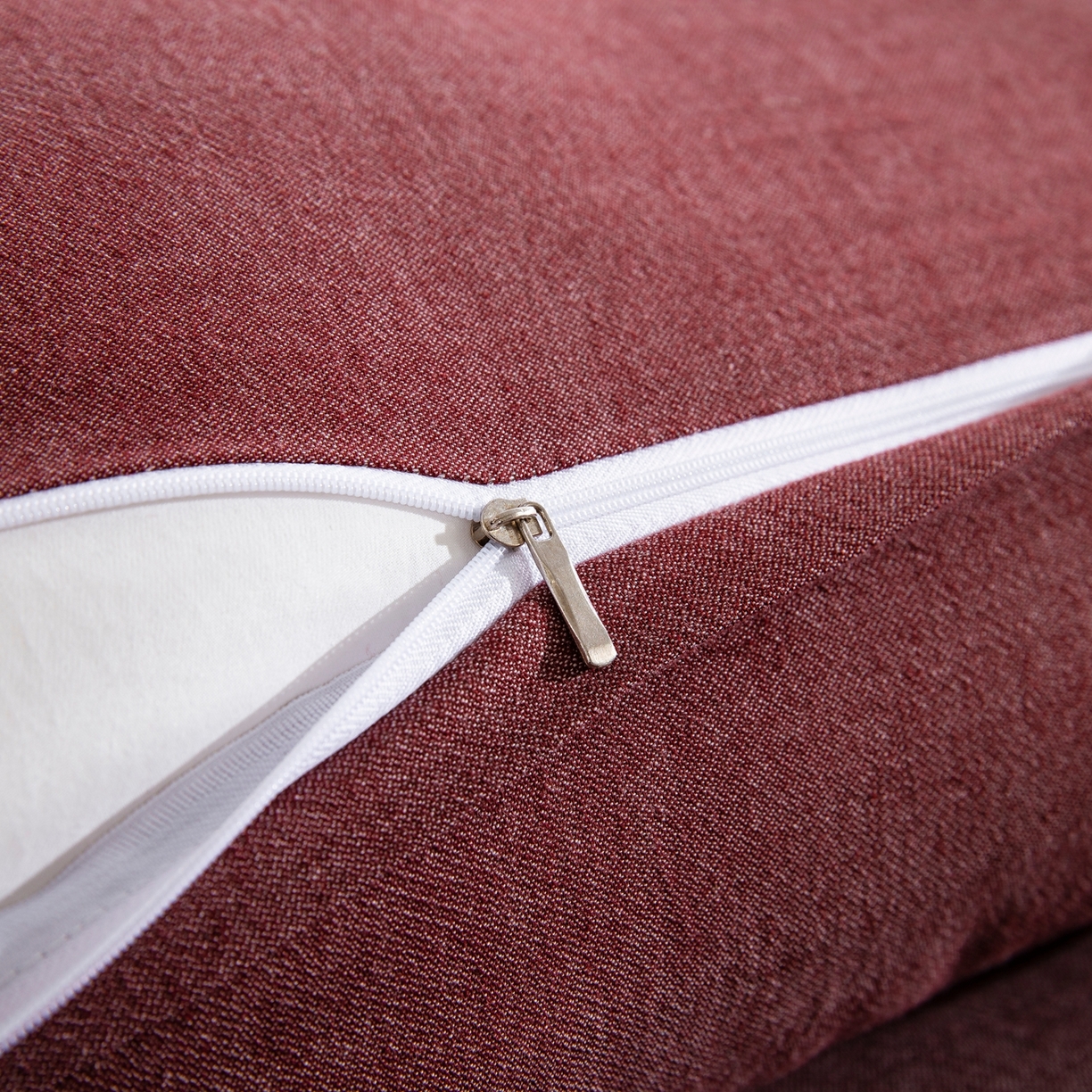 91家纺网 家纺一手货源 找家纺 鲁爱家纺供货 2025新款全棉色织提花（花边镂空款）四件套 甜梦-豆沙