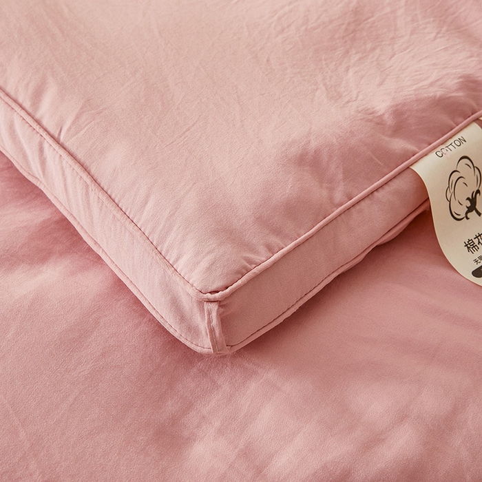 91家纺网 家纺一手货源 找家纺 星航家纺 2025新款立体新疆花被 立体棉花被 温柔粉