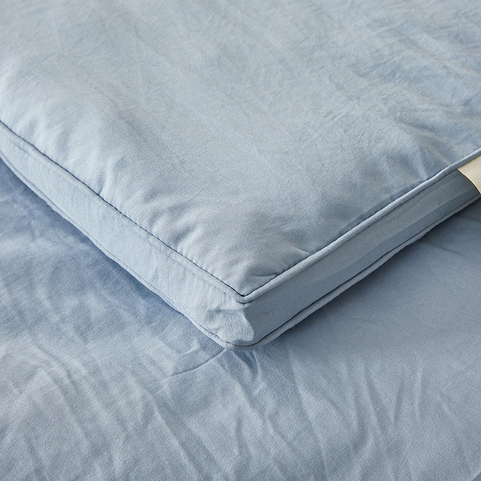 91家纺网 家纺一手货源 找家纺 星航家纺 2025新款立体新疆花被 立体棉花被 雾蓝