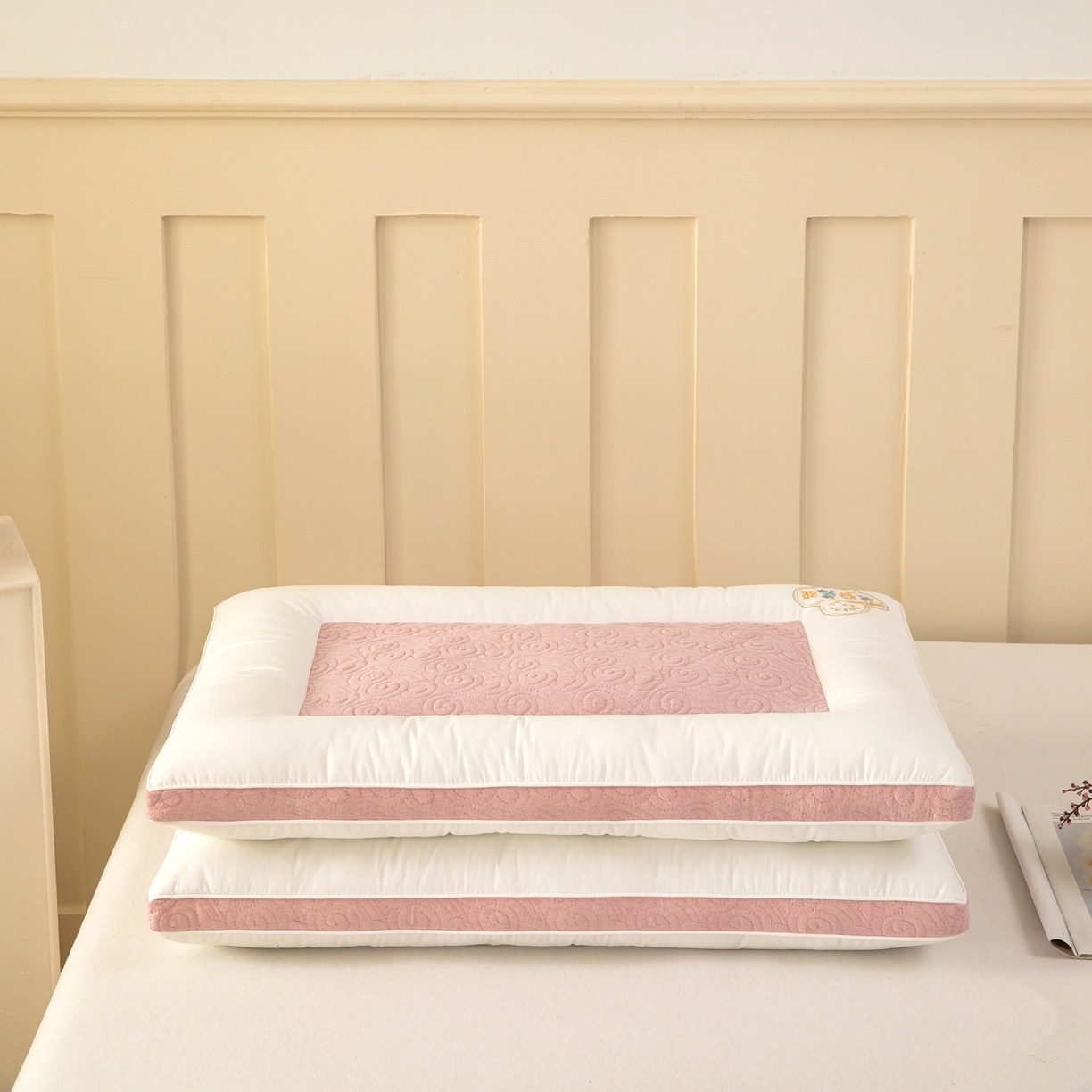 91家纺网 家纺一手货源 找家纺 （总）枕之坊 2025新款羽梦云荞双面荞麦枕护颈枕头