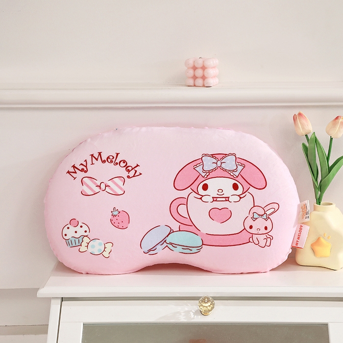 91家纺网 家纺一手货源 找家纺 （总）八零年代  2025新款三丽鸥正版授权儿童分区护颈枕健康睡眠记忆棉枕头枕套可拆洗